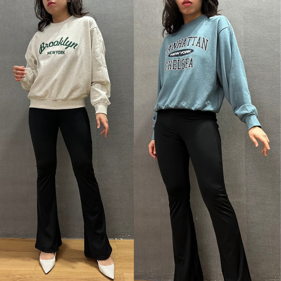 Sweater Wanita Lengan Panjang Soft Terry (TTN15 SWEATSHIRT)