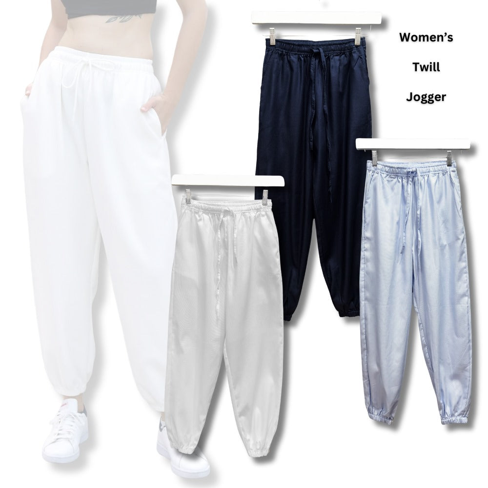 Celana Panjang Jogger Wanita Soft Twill (ODN565 TWILL JOGGER)