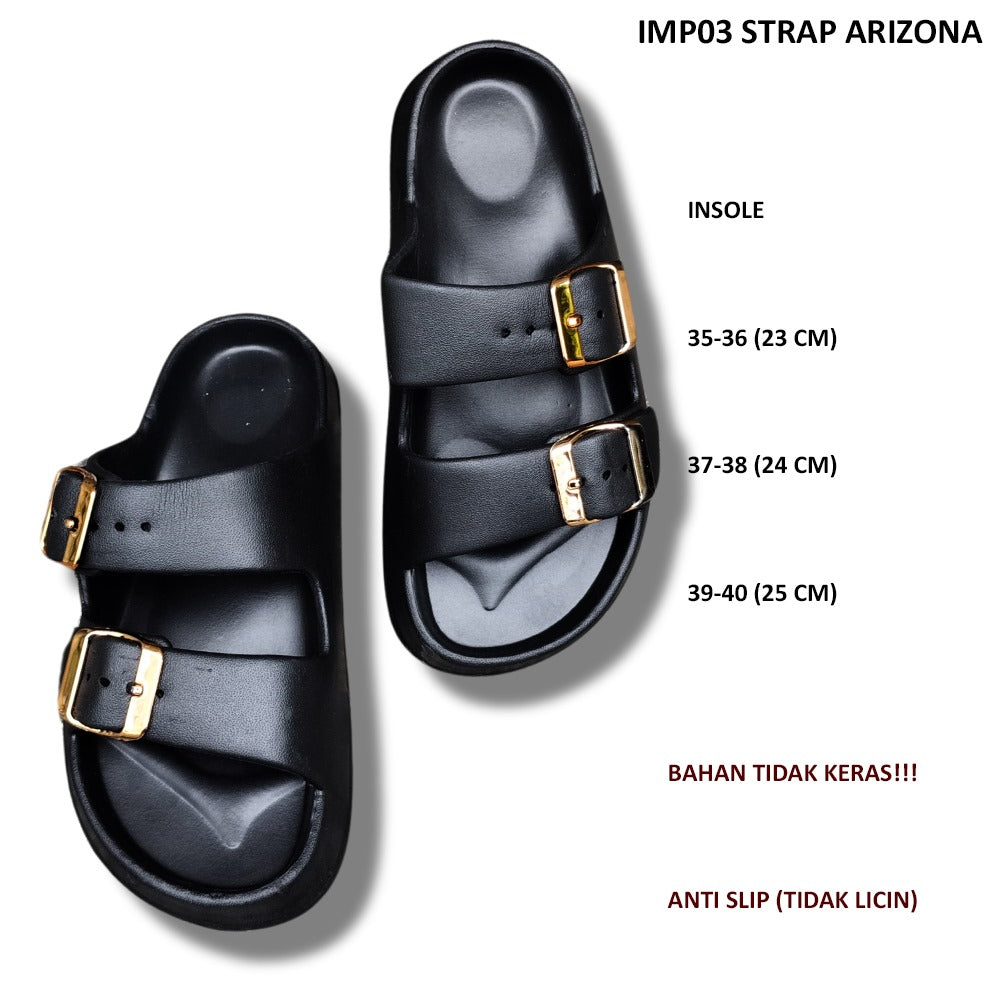 Sandal Slide Wanita (IMP03 STRAP ARIZONA)