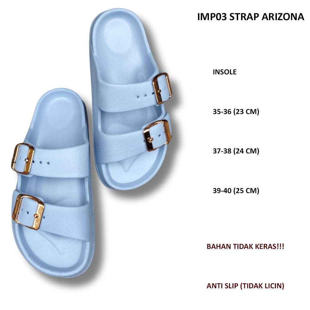 Sandal Slide Wanita (IMP03 STRAP ARIZONA)
