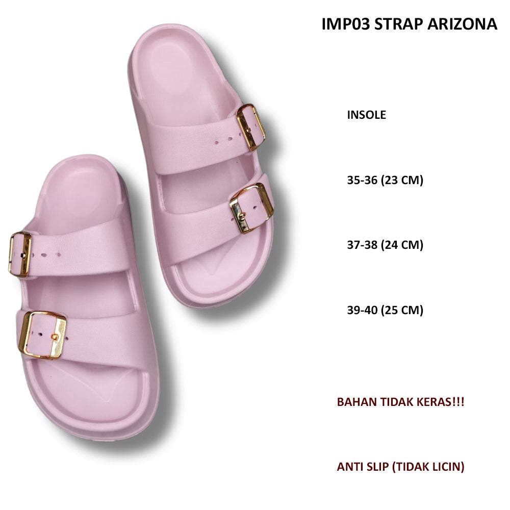 Sandal Slide Wanita (IMP03 STRAP ARIZONA)