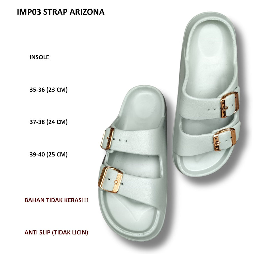 Sandal Slide Wanita (IMP03 STRAP ARIZONA)