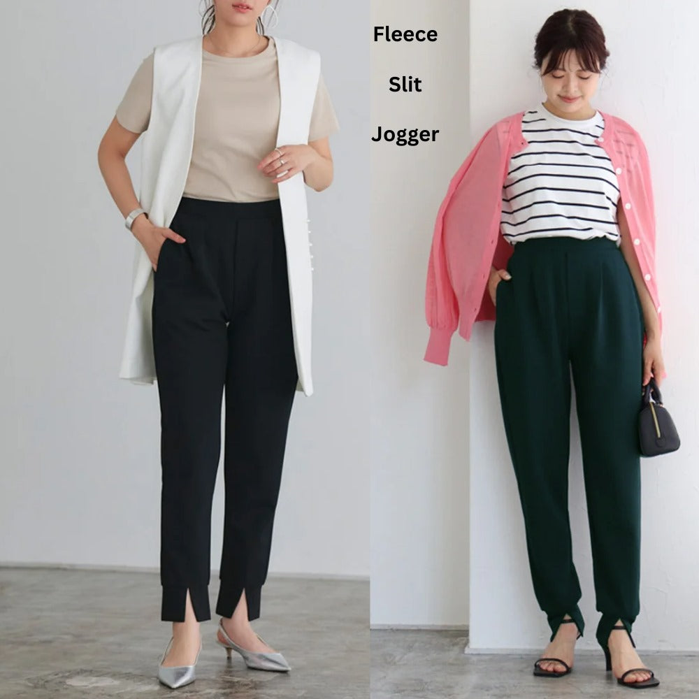Celana Panjang Jogger Wanita Soft Fleece (JPN46 FLC SLIT JOGGER)