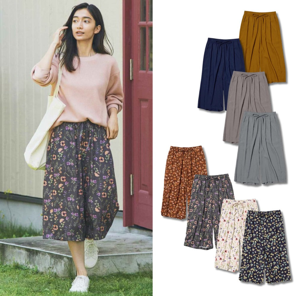 Celana Kulot Wanita 3/4 (UNQ25 CULLOT PANTS)
