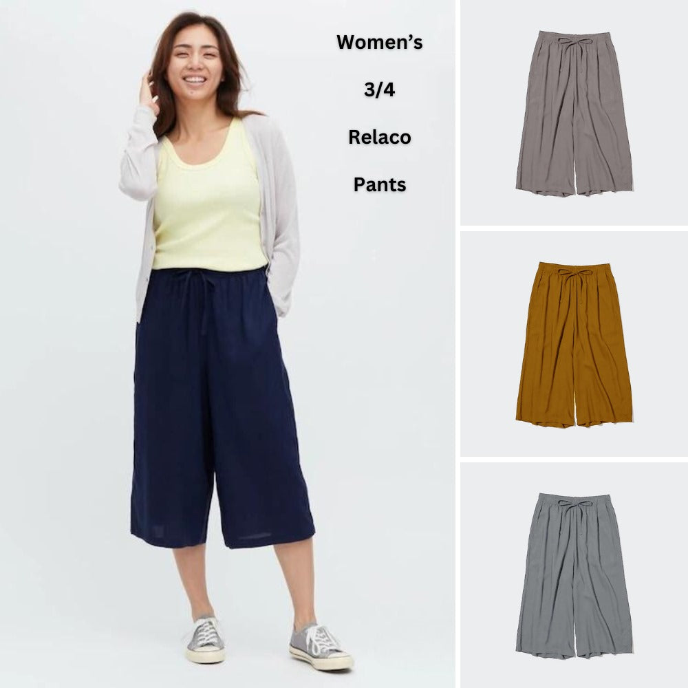 Celana Kulot Wanita 3/4 (UNQ25 CULLOT PANTS)