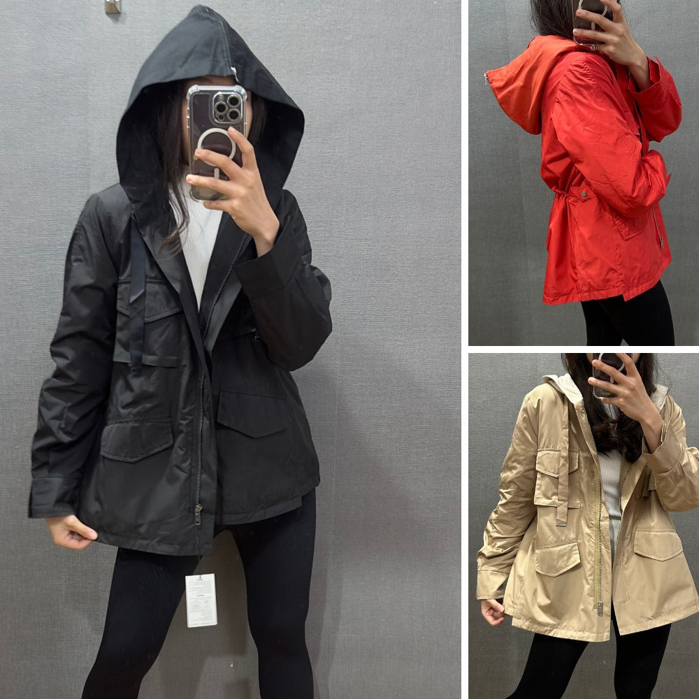 Jacket Wanita Utility Windproof & Waterrepellent (RCL01 WIND HOOD JACKET)