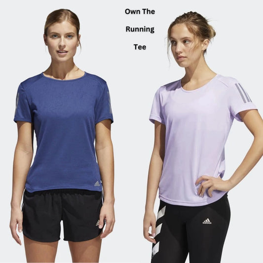 Kaos Olahraga Wanita Lengan Pendek Soft Dry (ADD44 RUN OWN TEE)