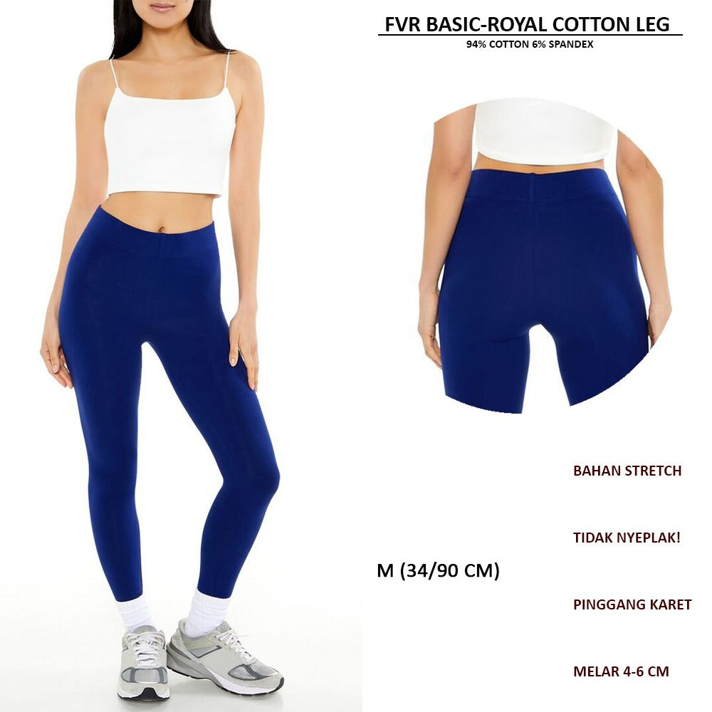 Celana Panjang Legging Wanita Basic (FVR BASIC LEGGING)