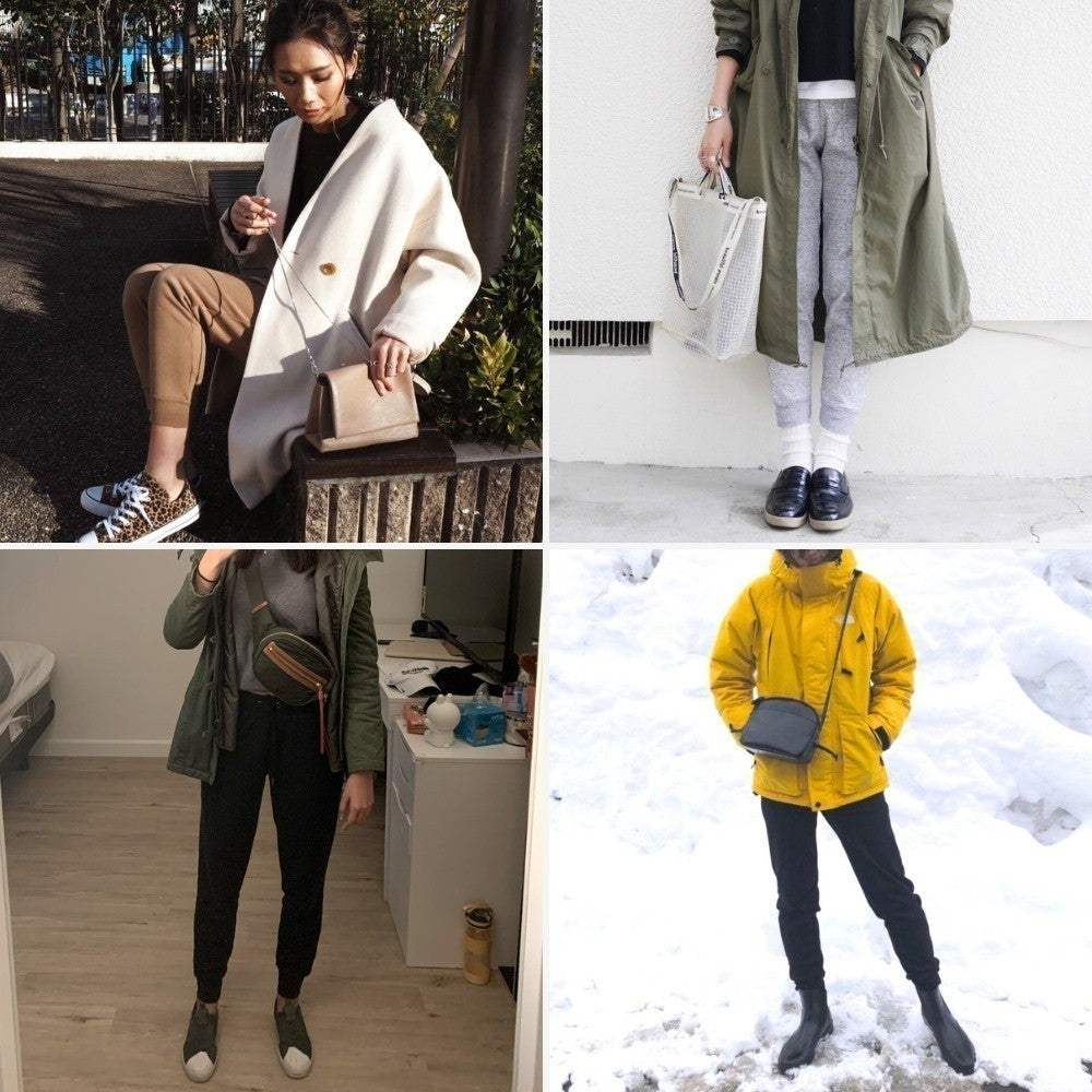 Celana Panjang Jogger Wanita (UNQ349 PILE SWEATPANTS)