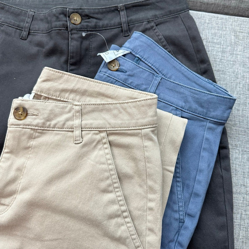 Celana Panjang Chino Wanita Highrise Stretch Casual (ANK74 HRISE SLIM CHINO)