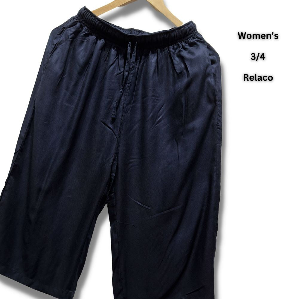 Celana Kulot 3/4 Wanita (UNQ277 3/4 NAVY RELACO)