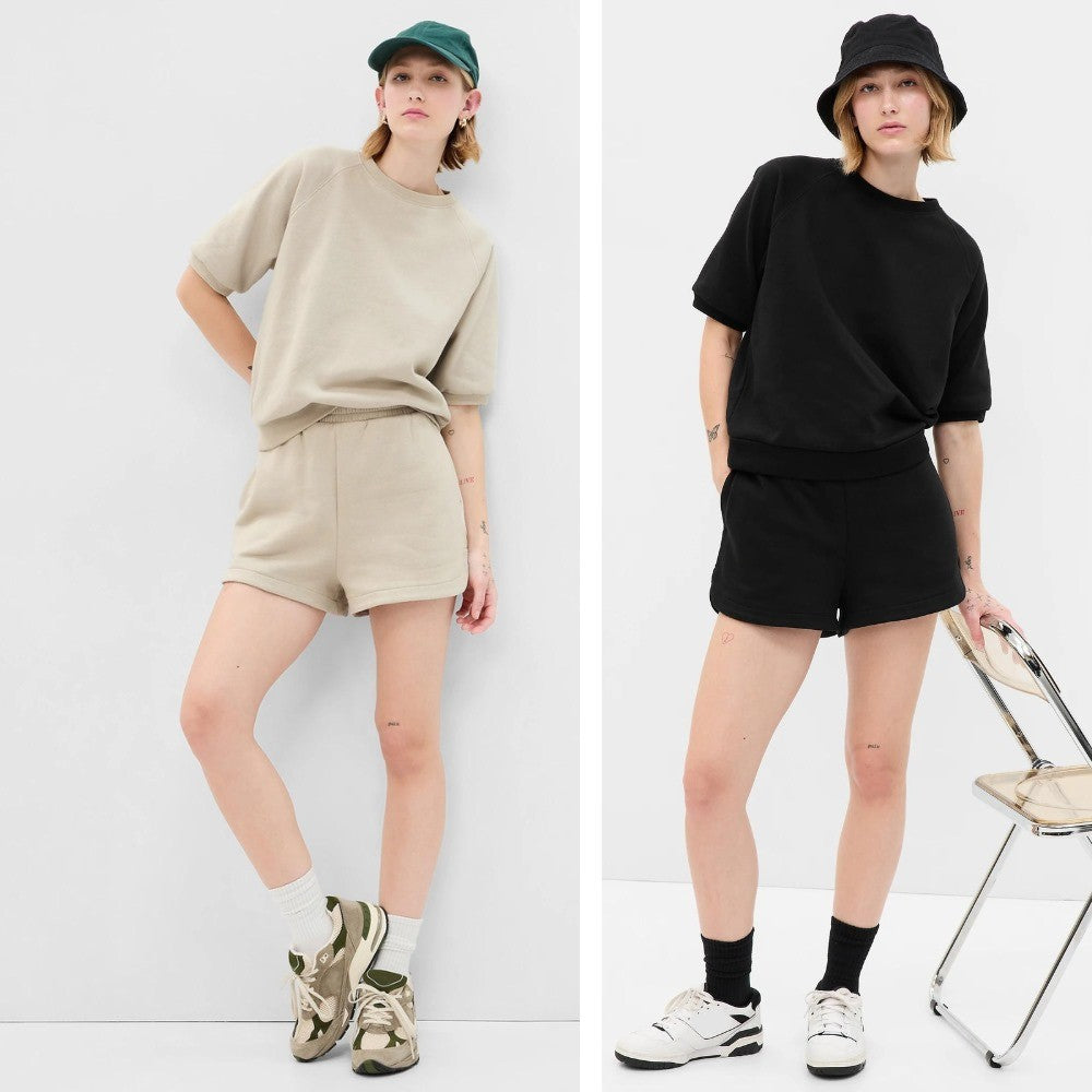 Celana Pendek Santai Wanita Soft Sweats (GPP365 SOFT VTG SHORT)