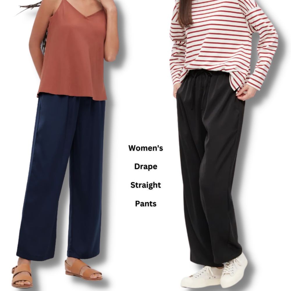 Celana Kulot Wanita Panjang Straight Rayon Polos (UNQ270 DRAPE CULLOTE)