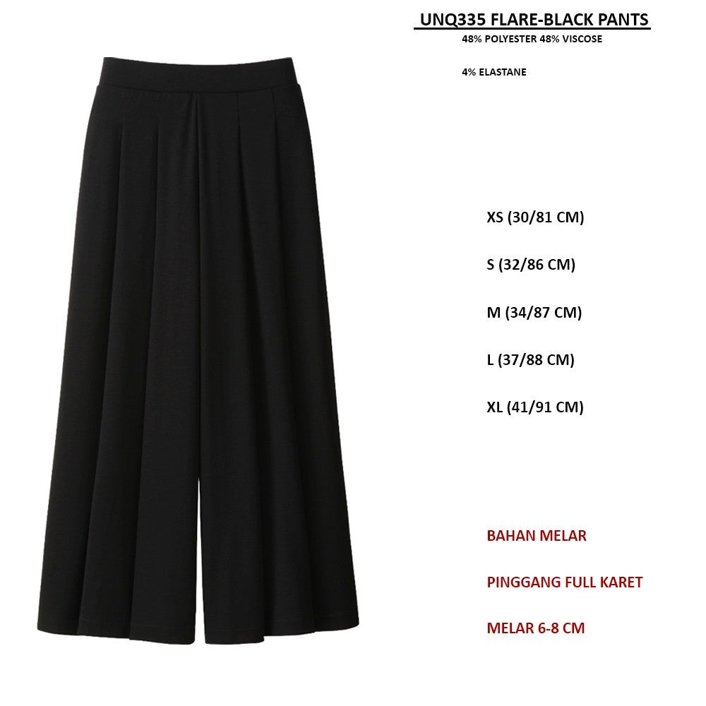 Celana Panjang Kulot Wanita (UNQ336 FLARE PANTS)